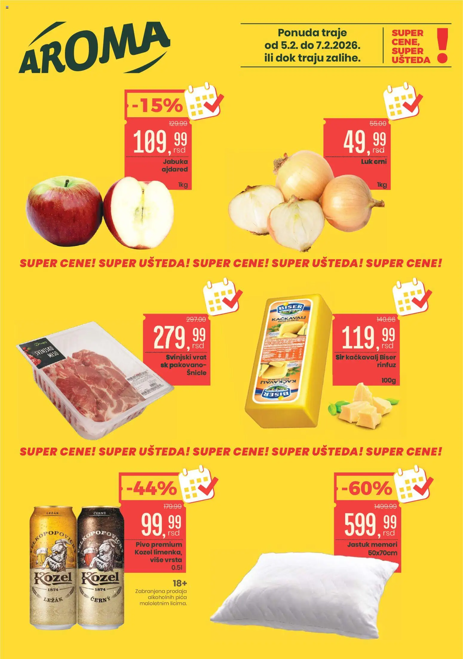 Aroma Market katalog - važi od 07.02.2026 | Strana: 1