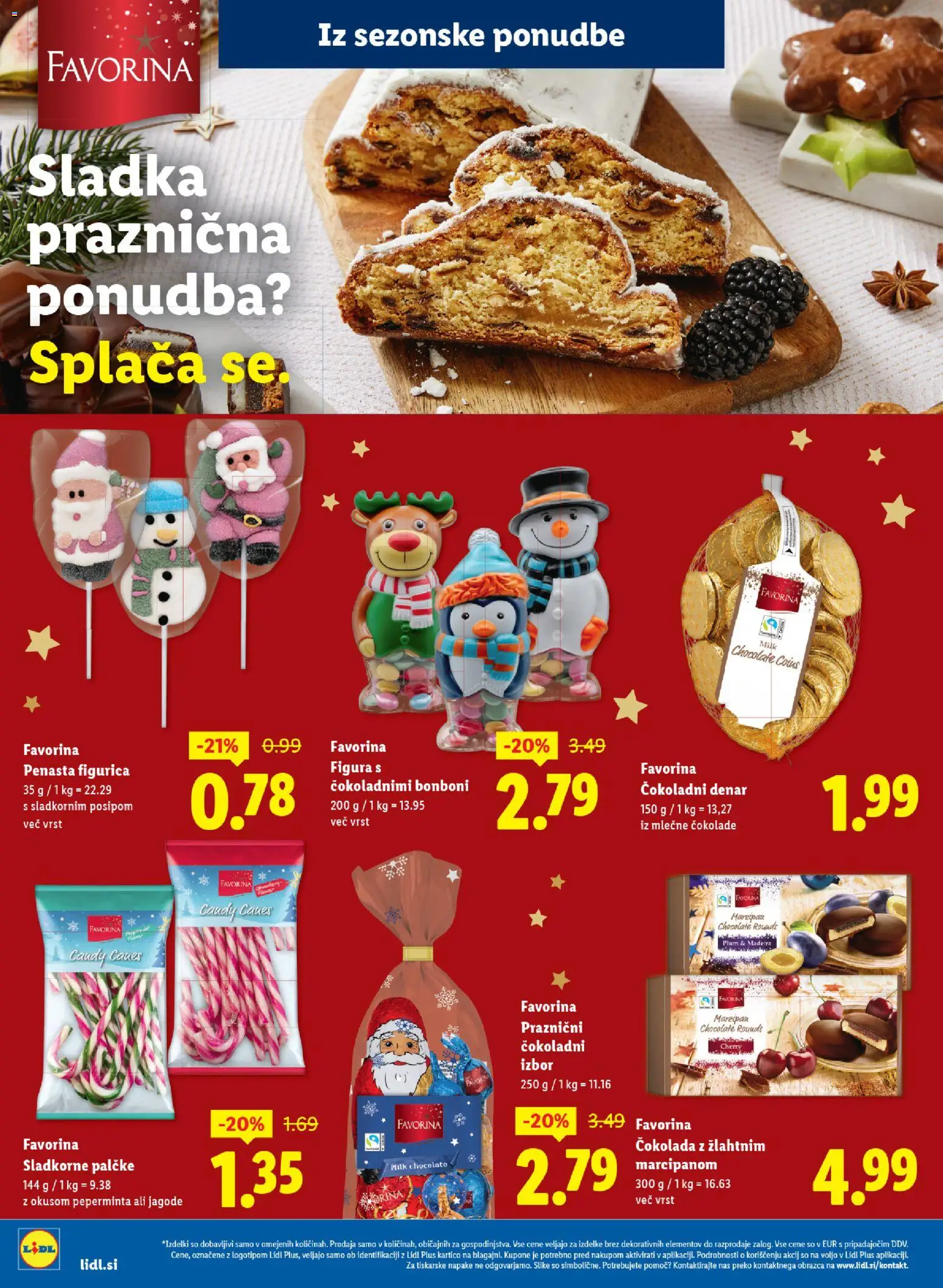 Novi Lidl katalog ponudbe – veljaven od 11.12.2025 | Stran: 18 | Izdelki: Bonboni, Cokolada, Jagode