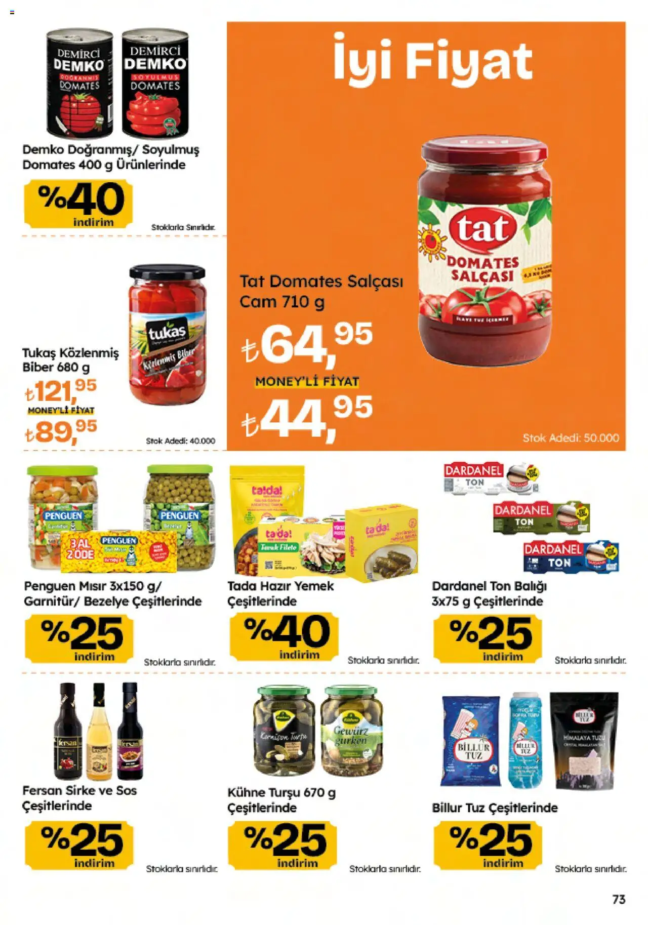 Migros Katalog - 5M Migroskop Dijital - 12.06.2025 tarihinden itibaren geçerlidir | Sayfa: 73 | Ürünler: Sos, Hazır yemek, Bezelye, Mısır