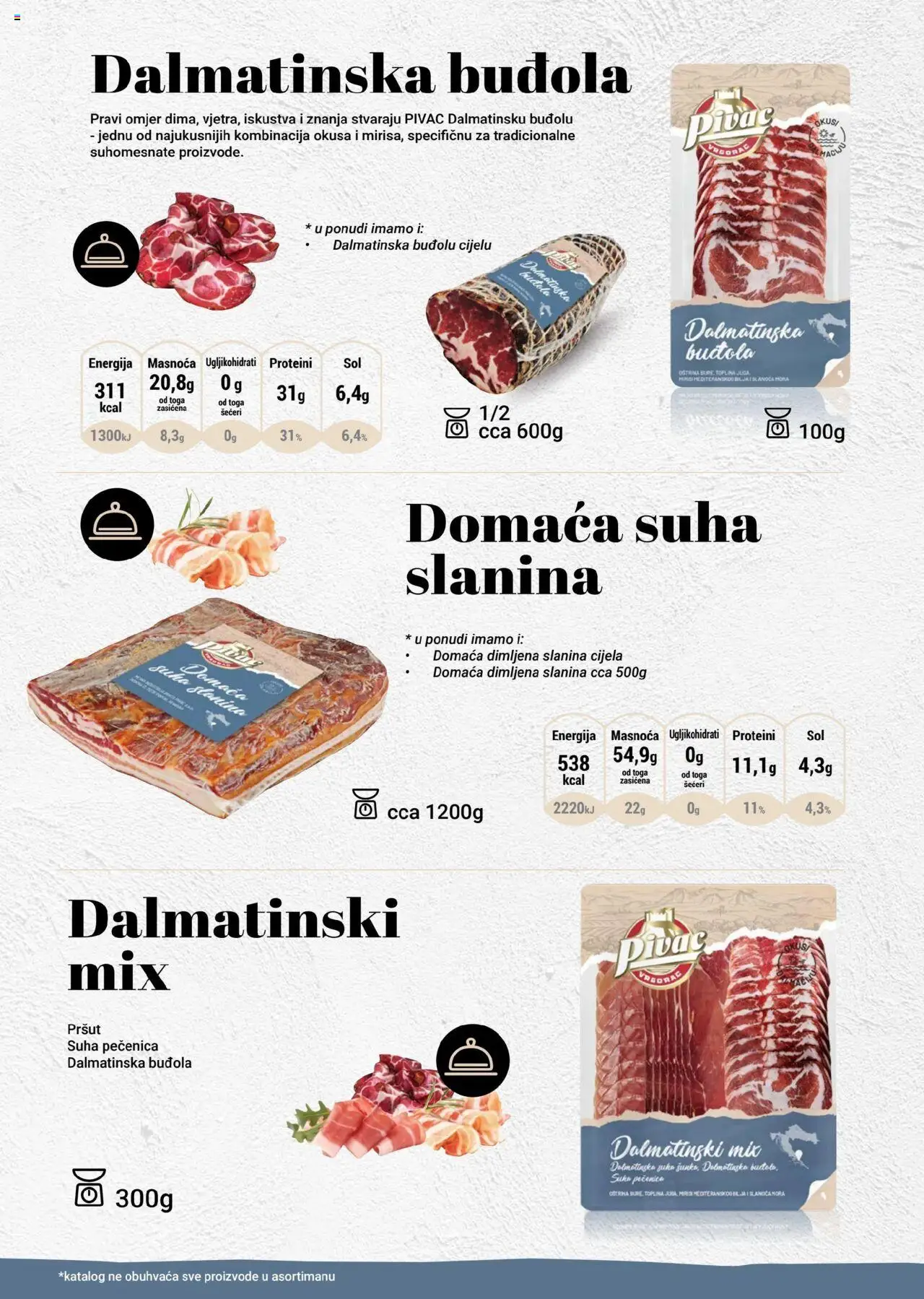 Pivac katalog | vrijedi od 01.12.2024 | Stranica: 5 | Proizvodi: Pršut, Buđola, Slanina