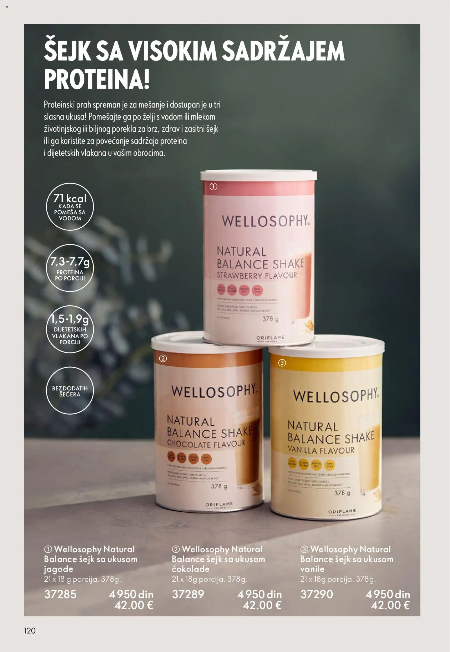 Oriflame katalog - važi od 28.01.2026 | Strana: 120 | Proizvode: Jagode