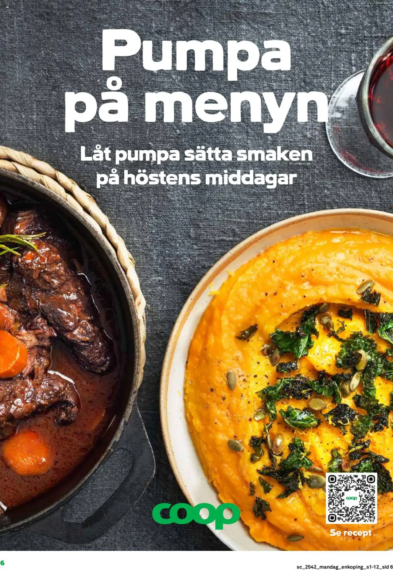 Stora Coop reklamblad aktuell från 13.10.2025 | Sida: 6 | Produkter: Pumpa