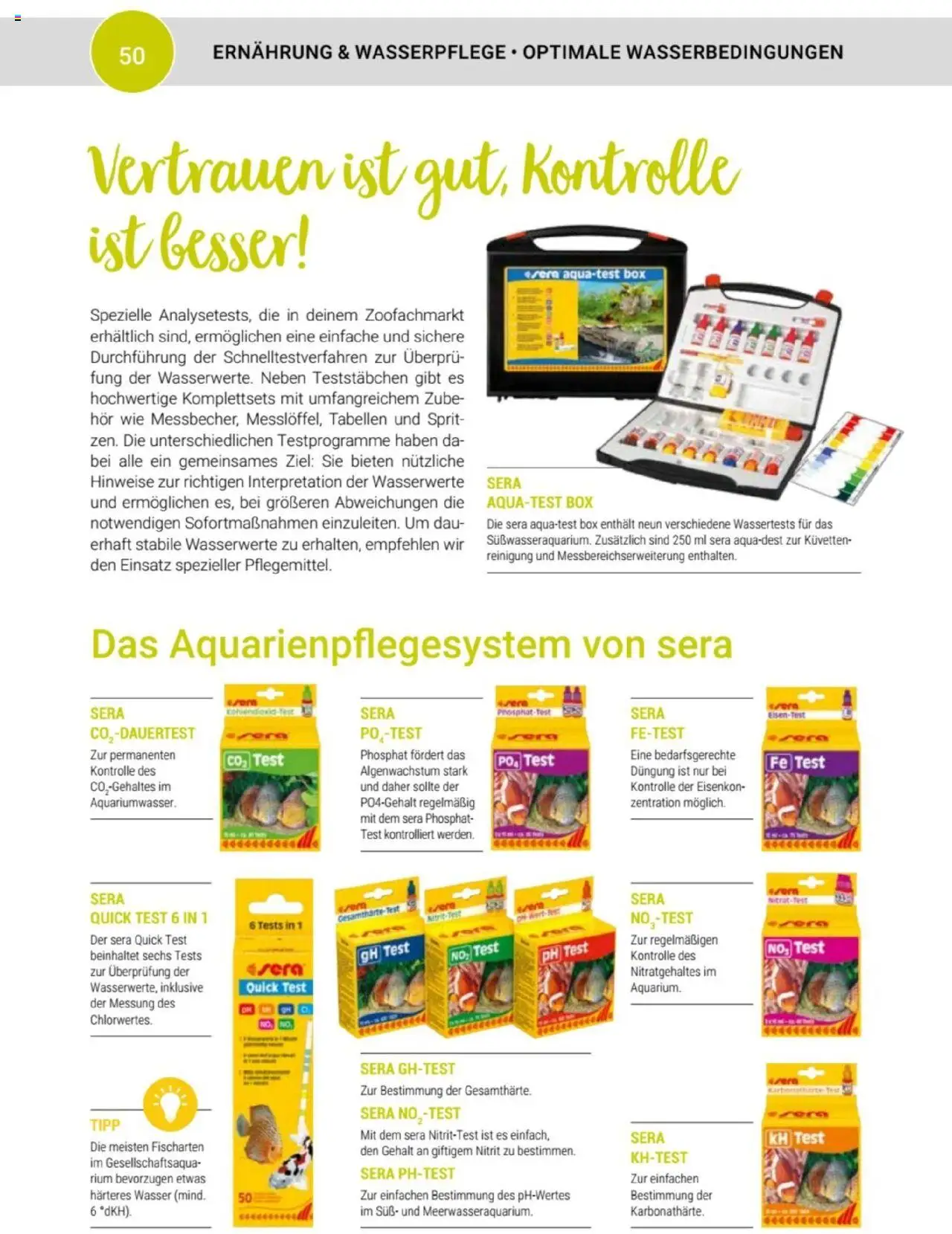 zookauf Themenkatalog Aquaristik – gültig ab 01.10.2025 | Seite: 50 | Produkte: Box, Wasser