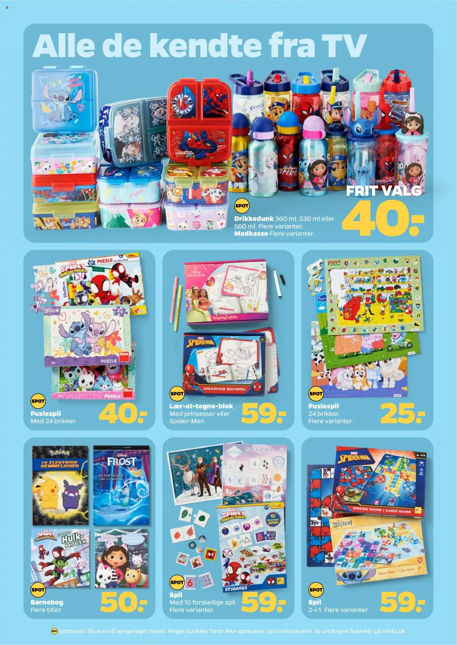 Netto tilbudsavis – gyldig fra 31.01.2026 | Side: 32 | Produkter: TV, Spil