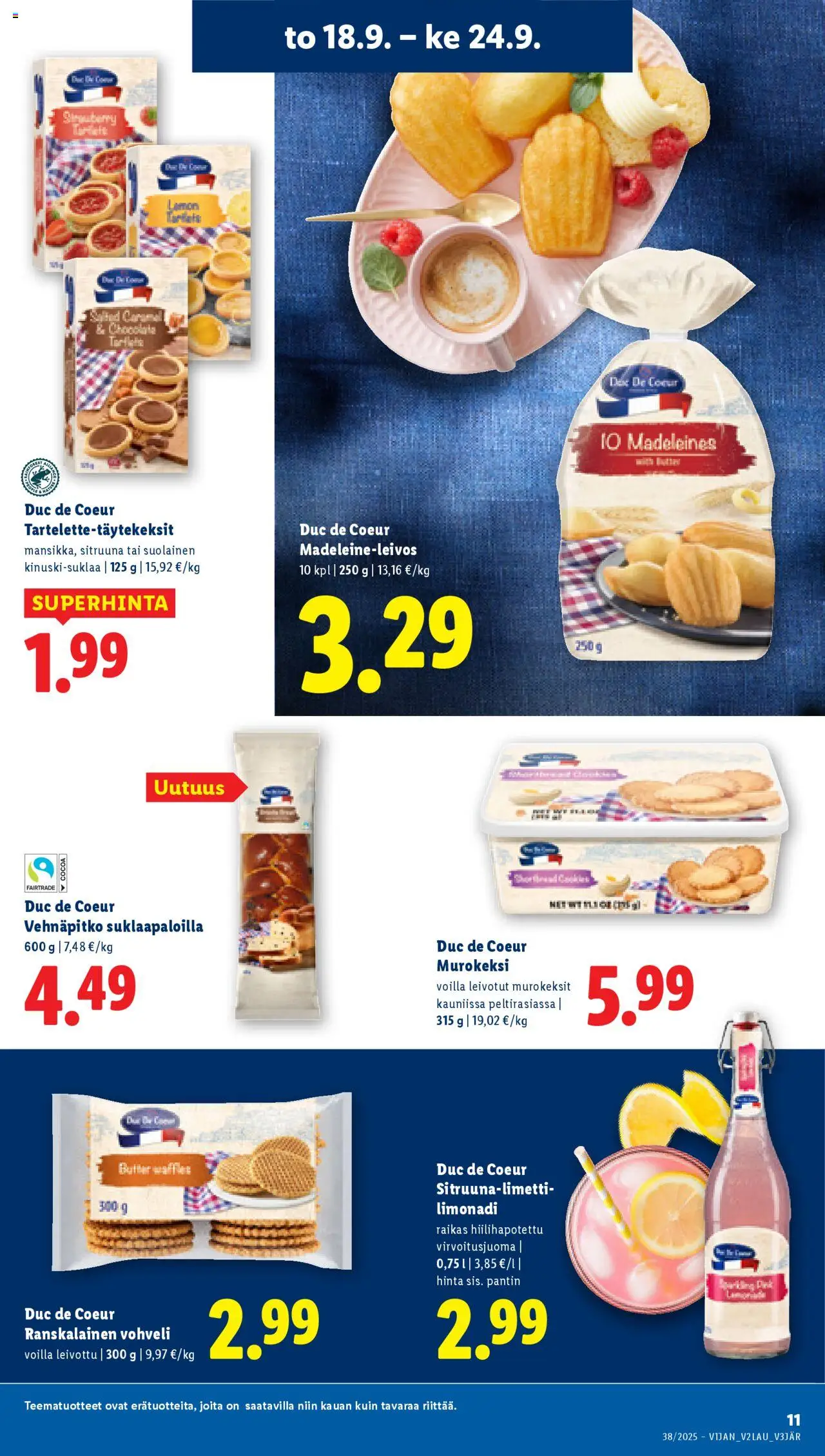 Lidl tarjoukset - Rovaniemi – voimassa 18.09.2025 alkaen | Sivu: 13