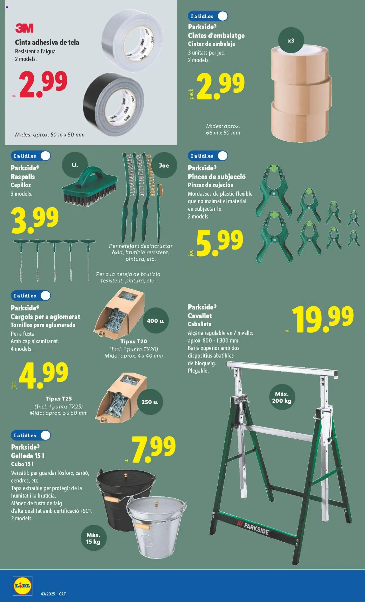 Lidl folleto de bazar │ válido desde el 20.10.2025 | Página: 8