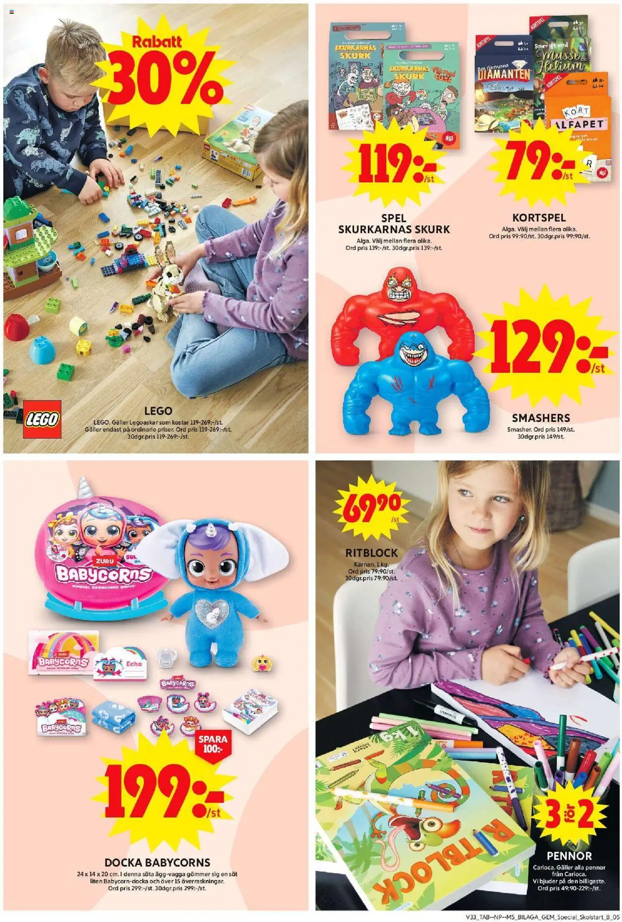 ICA Maxi reklamblad aktuell från 11.08.2025 | Sida: 19 | Produkter: Gem, Galler, Spel