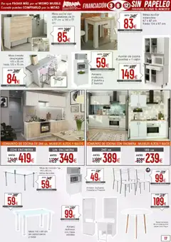 Atrapa Muebles folleto │ válido desde el 01.07.2025 | Página: 17 | Productos: Consola, Mesa auxiliar, Mesa, Armario