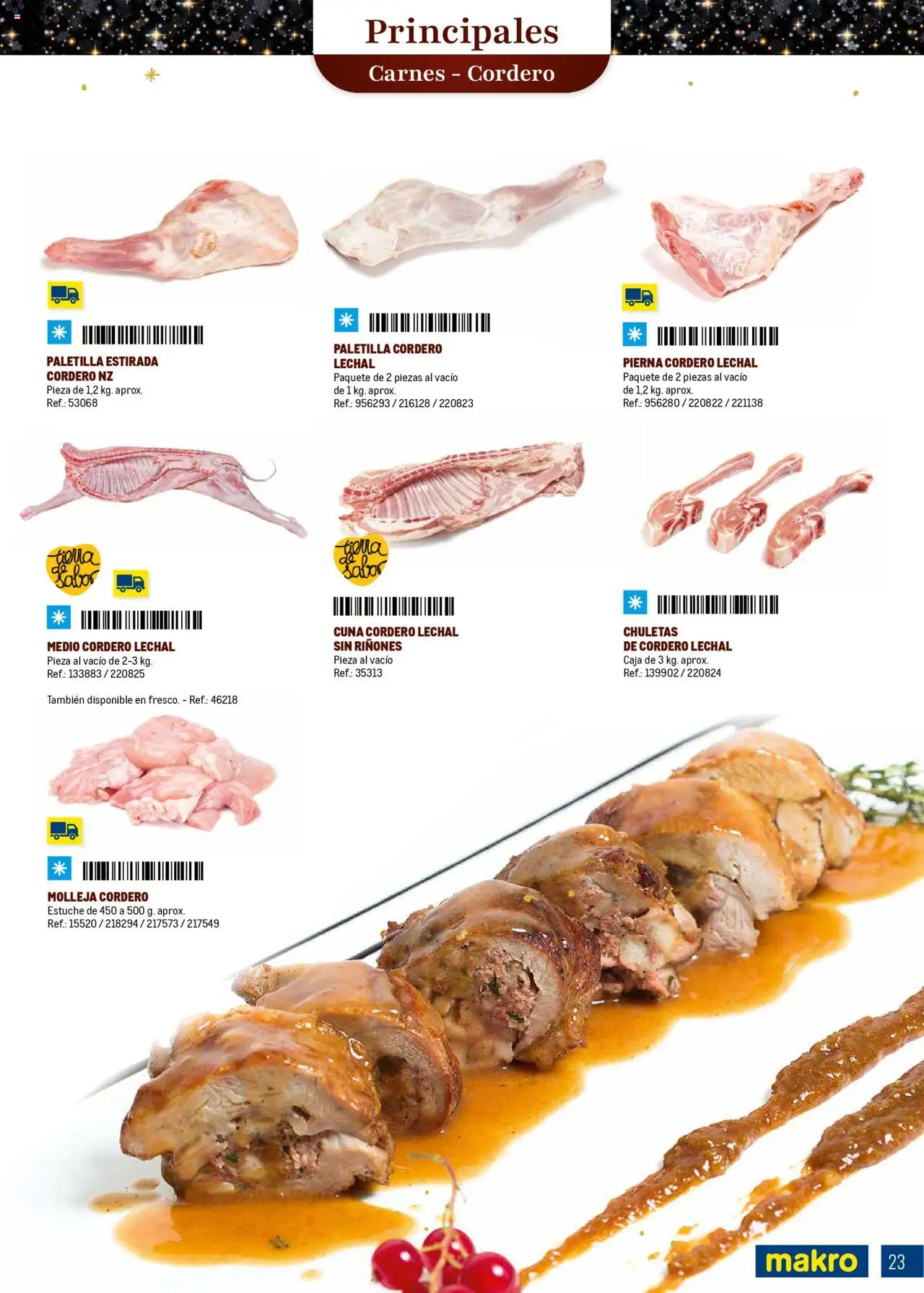 Makro - Comidas y Cenas de Navidad │ válido desde el 03.10.2025 | Página: 23 | Productos: Φίλτρο καφέ, Cuna, Caja