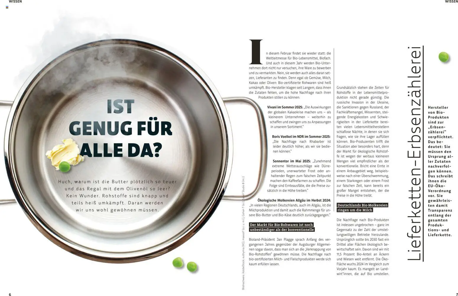 Denns BioMarkt  KREO Magazin gültig ab 16.01.2026 | Seite: 4 | Produkte: Szeder, Regal, Milch, Butter