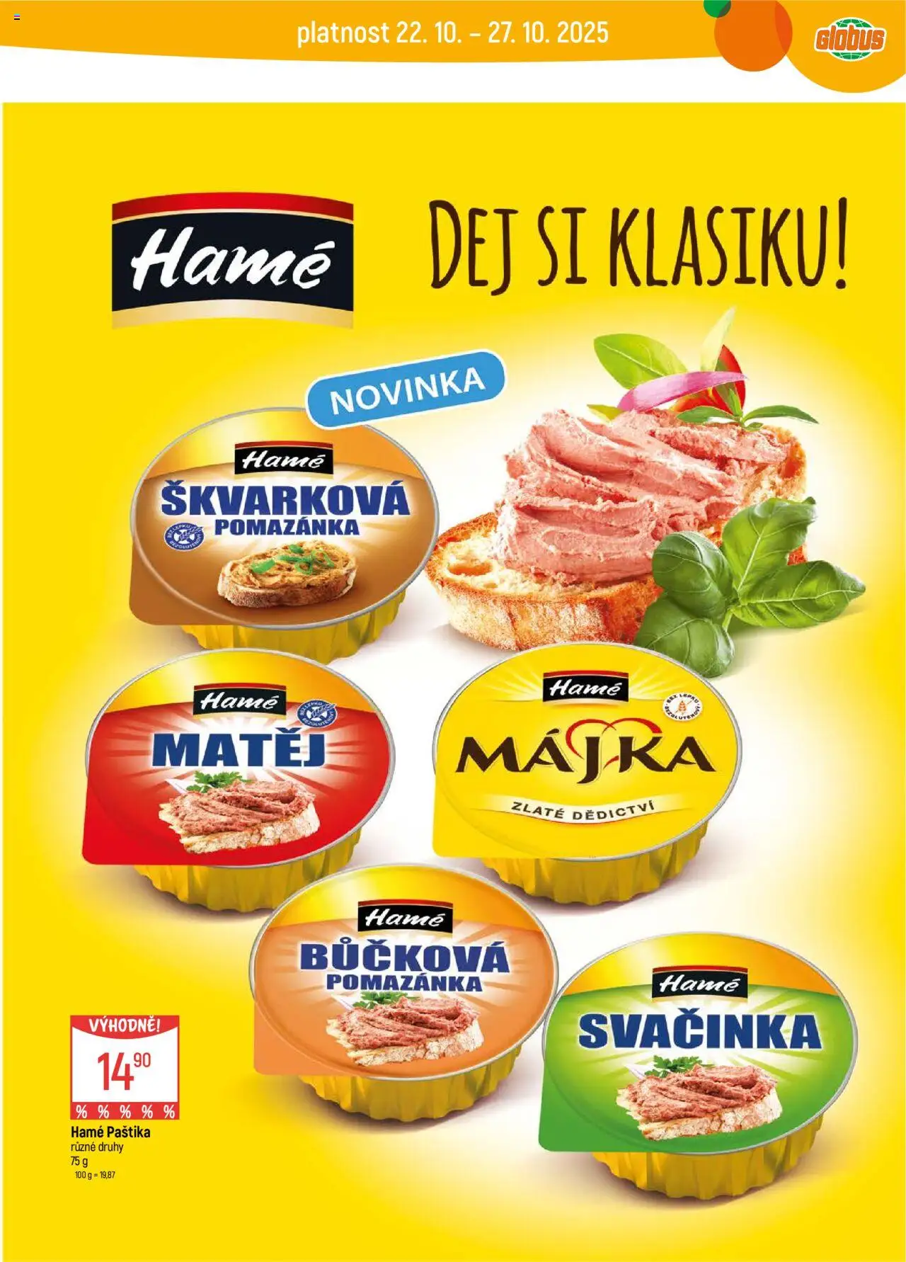Globus leták - Opava od 22.10.2025 | Strana: 25