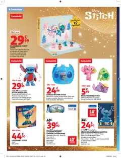 Auchan - Prévisualisation de Auchan - La fabuleuse mission de Noël dans votre super valide à partir de 28.10.2025 | Page: 10 | Produits: Autocollants, Prise, Figurines, Piles