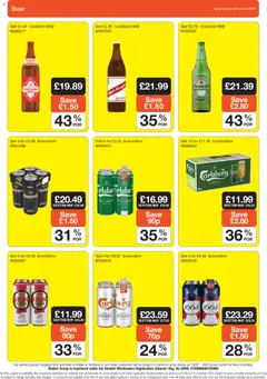 Preview of Booker Wholesale - National Promotions valid from 05.11.2025 | Page: 16 | Products: Beer, Bancs de Musculation