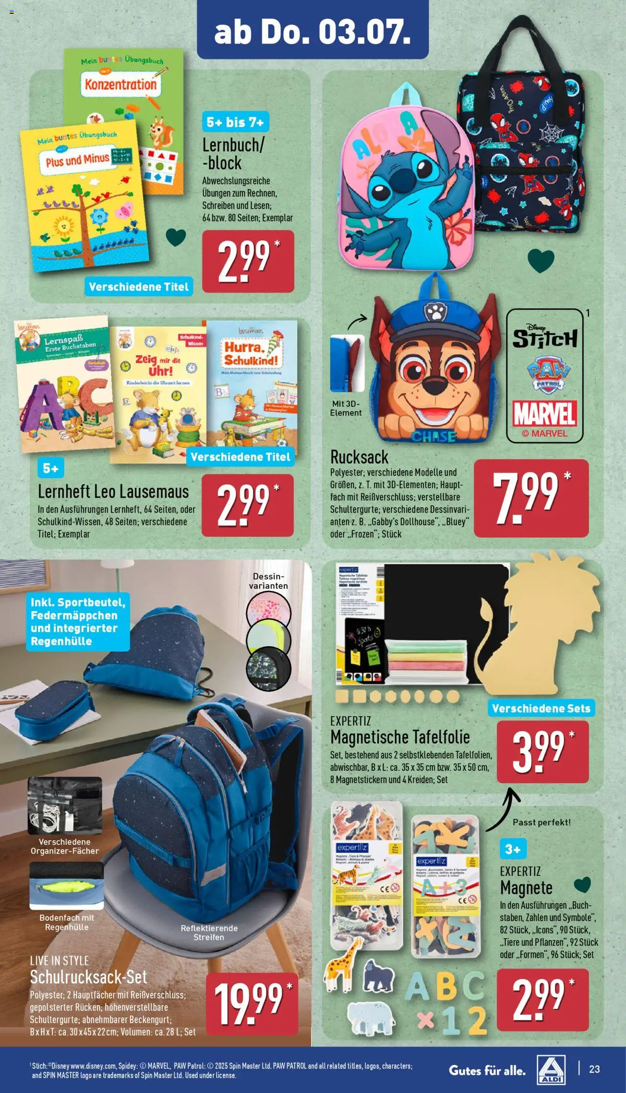Aldi Prospekt 	 - gültig ab dem 30.06.2025 | Seite: 27 | Produkte: Blumen, Champignons, Kiwi, Salat
