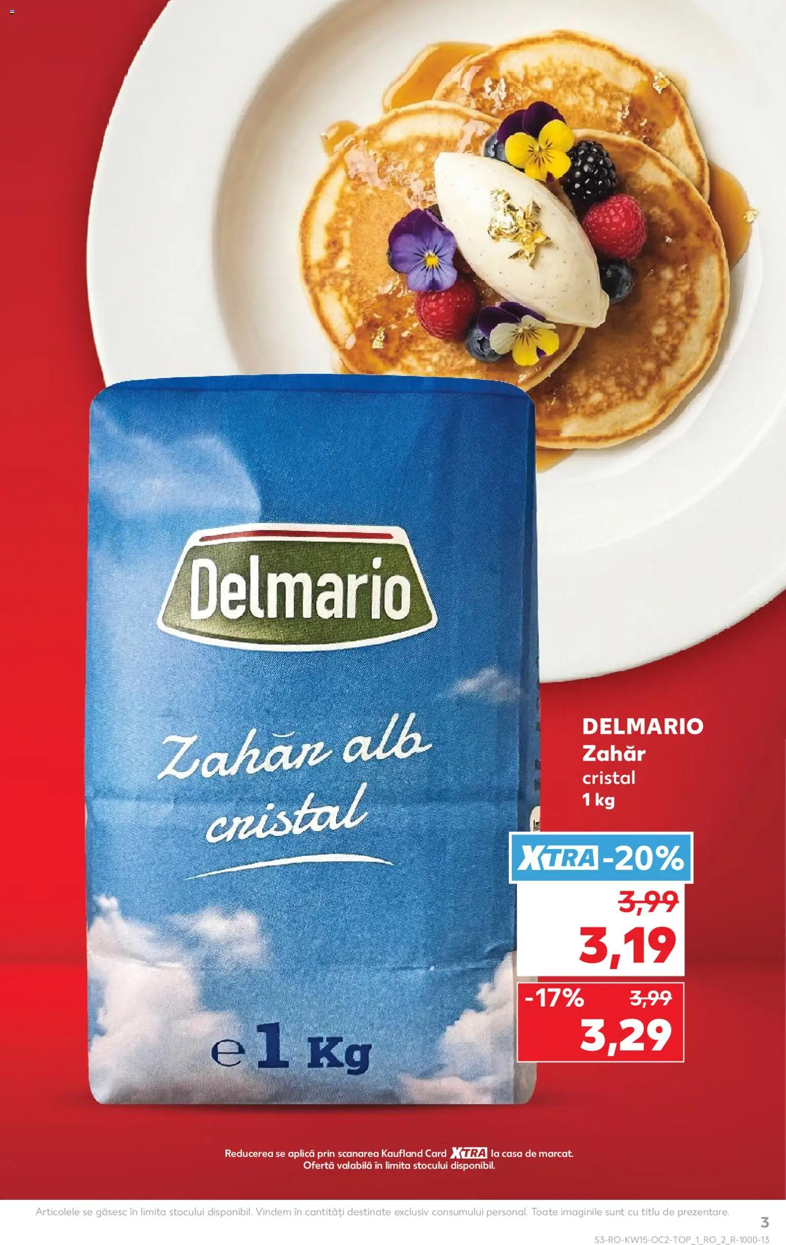 Noul catalog Kaufland – valabil de la 08.04.2026 | Pagină: 3 | Produse: Zahăr