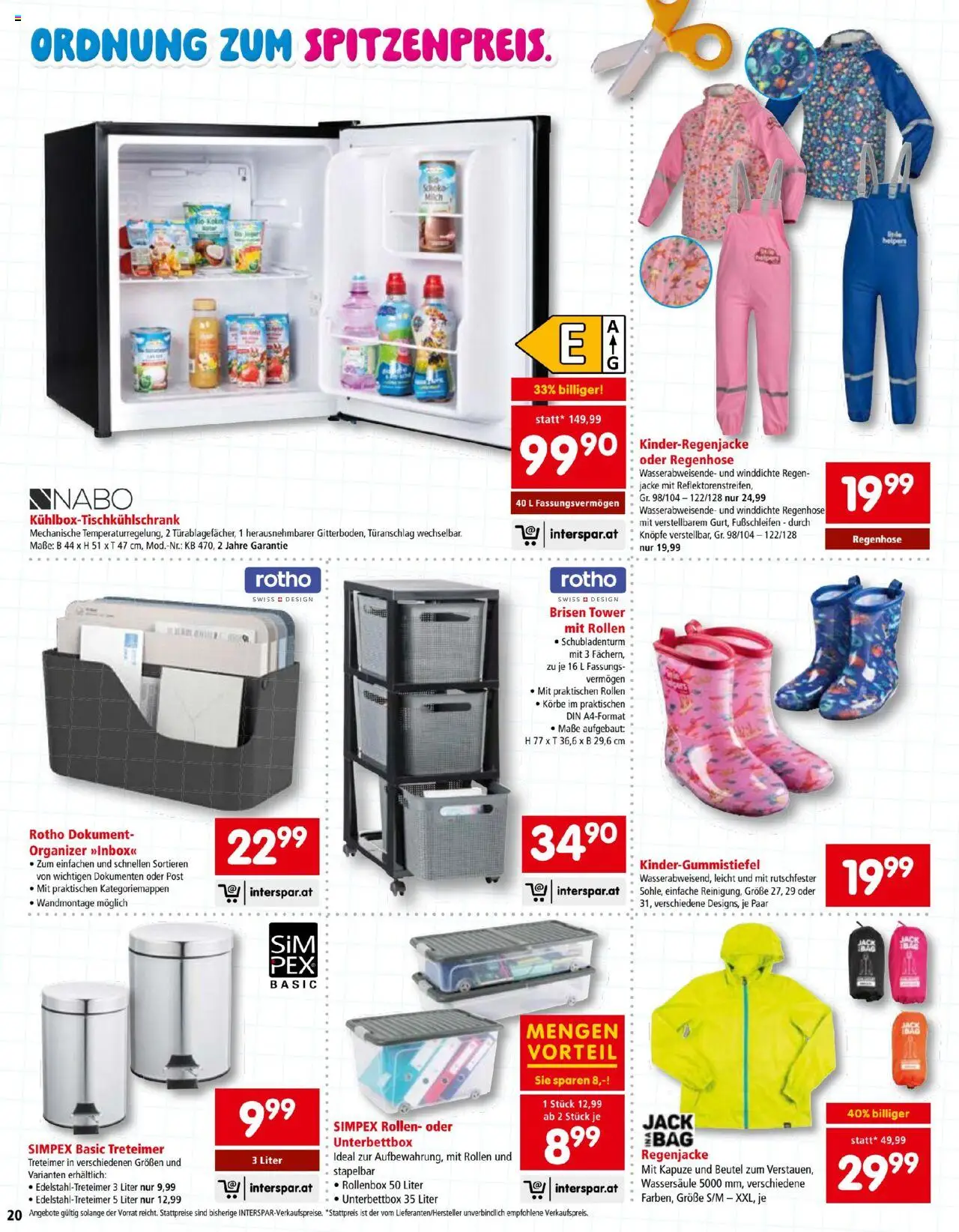 Interspar So macht Schule spass gültig ab 26.06.2025 | Seite: 20 | Produkte: Jacke, Milch