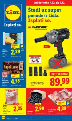 Lidl - Super ponuda - Pregled kataloga iz trgovine Lidl, vrijedi od 04.12.2025