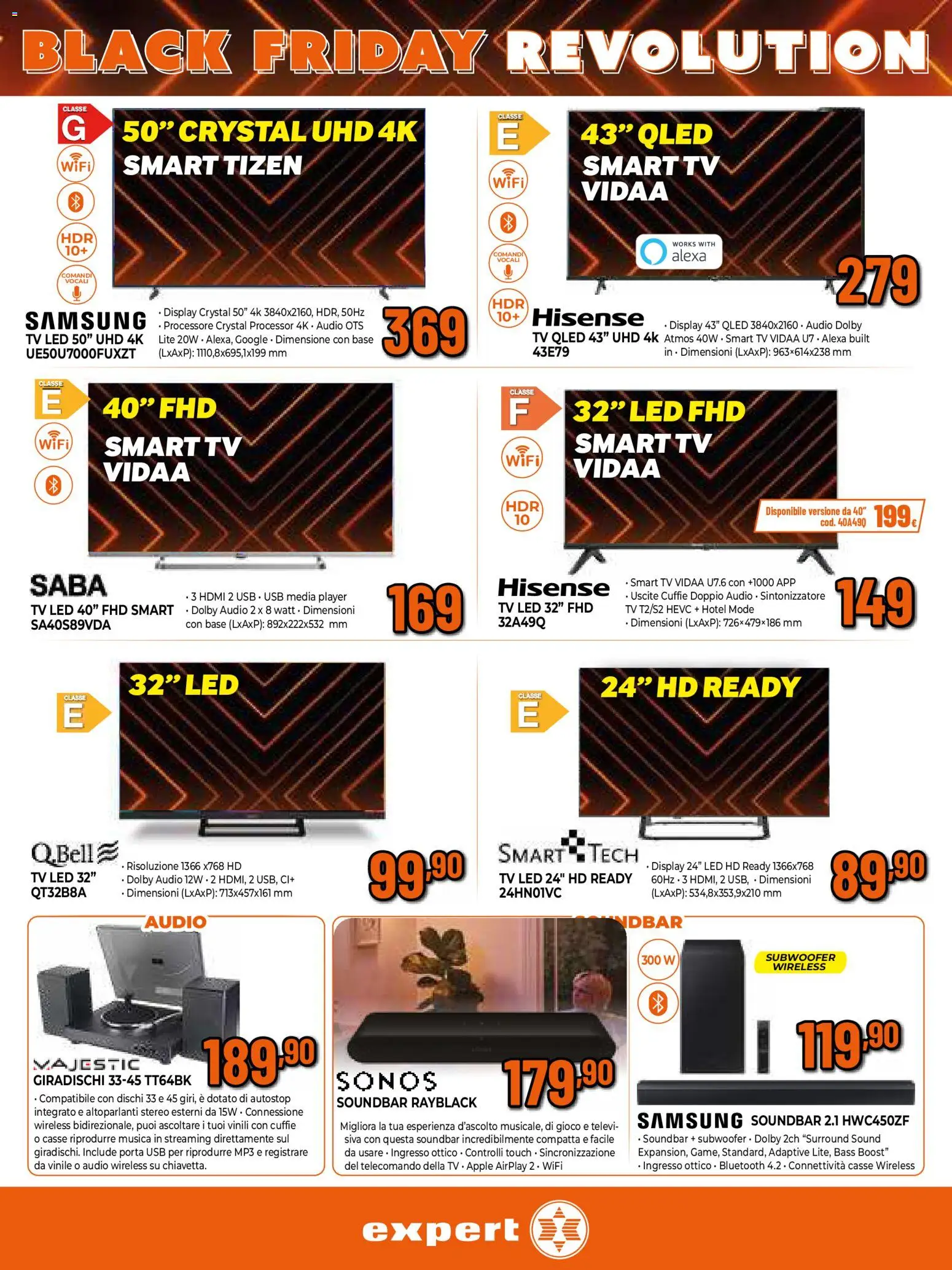 Volantino Iperal del 17.11.2025 | Pagina: 17 | Prodotti: smart TV, MP3, Gioco, Samsung