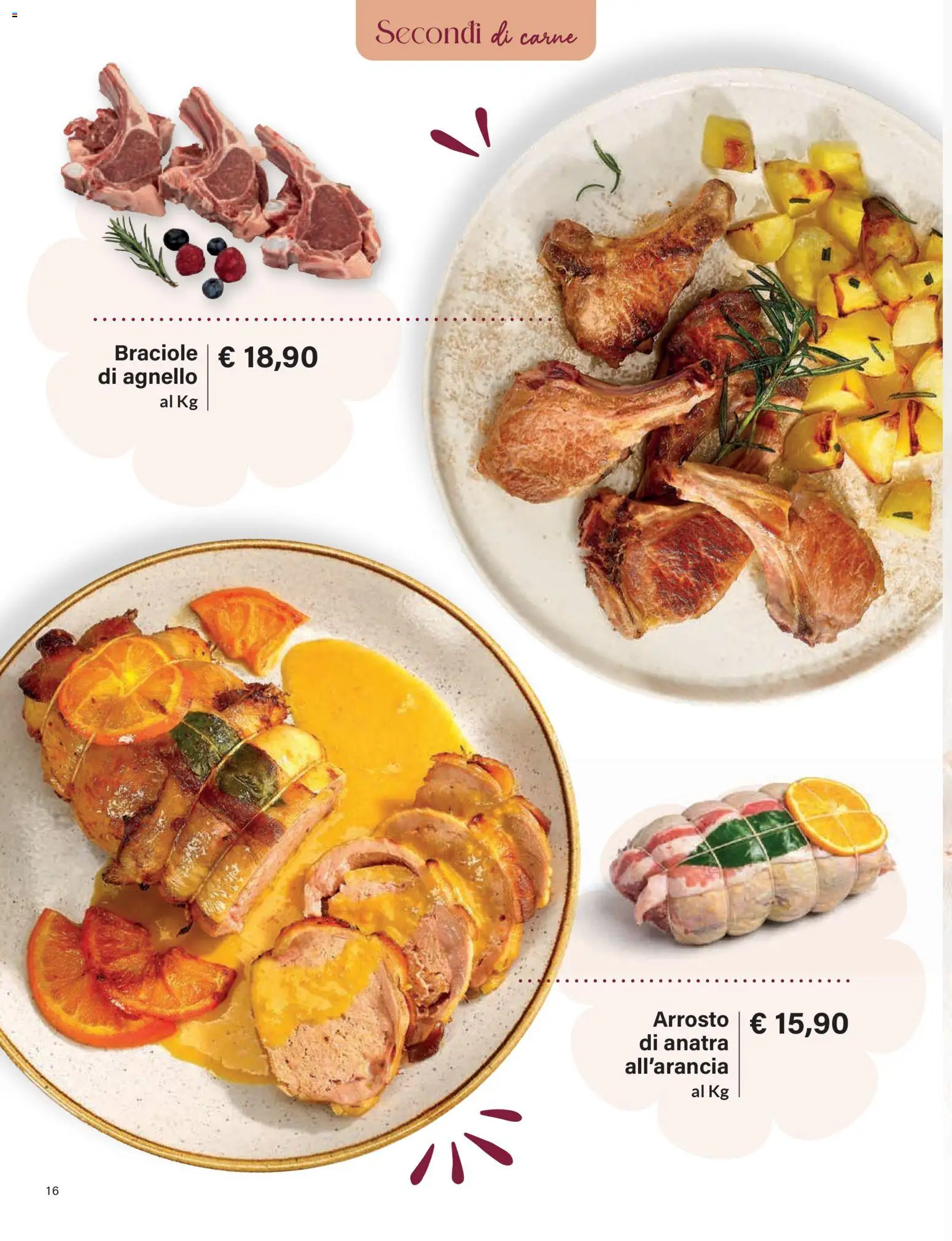 Volantino Iperal del 18.03.2026 | Pagina: 16 | Prodotti: Arrosto, Agnello