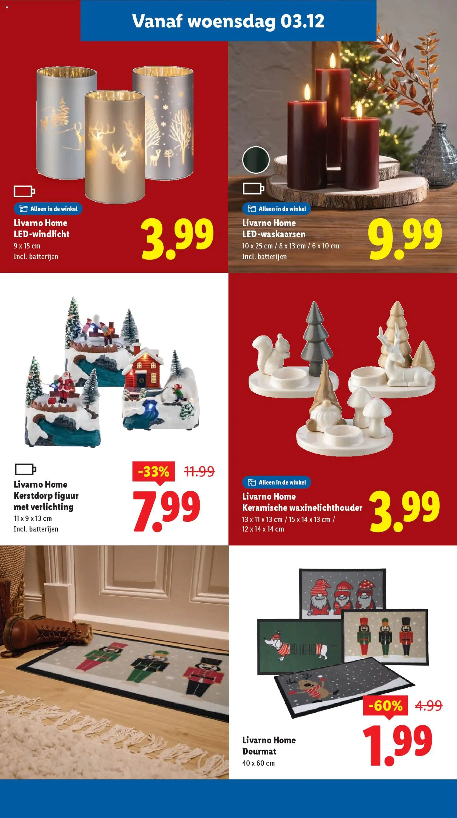 {H1} | Pagina: 11 | Producten: Deurmat, Verlichting, Batterijen