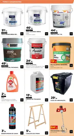 BricoMarché - Catálogo de Construção e Jardim │ válido de 17.07.2025 | Página: 8 | Produtos: Tinta, Cavalete, Caixa, Cimento