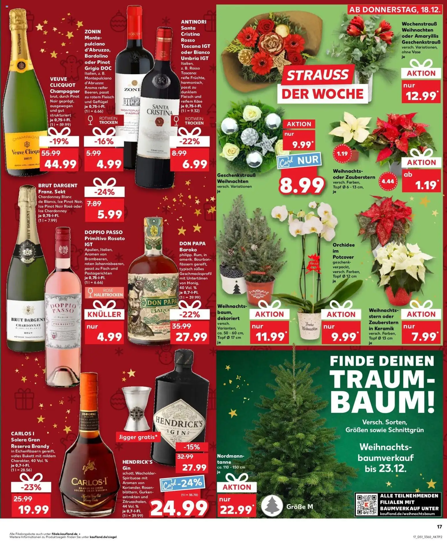 Kaufland prospekt Chemnitz	 – gültig ab 22.12.2025 | Seite: 17 | Produkte: Sekt, Rum, Vase, Fisch