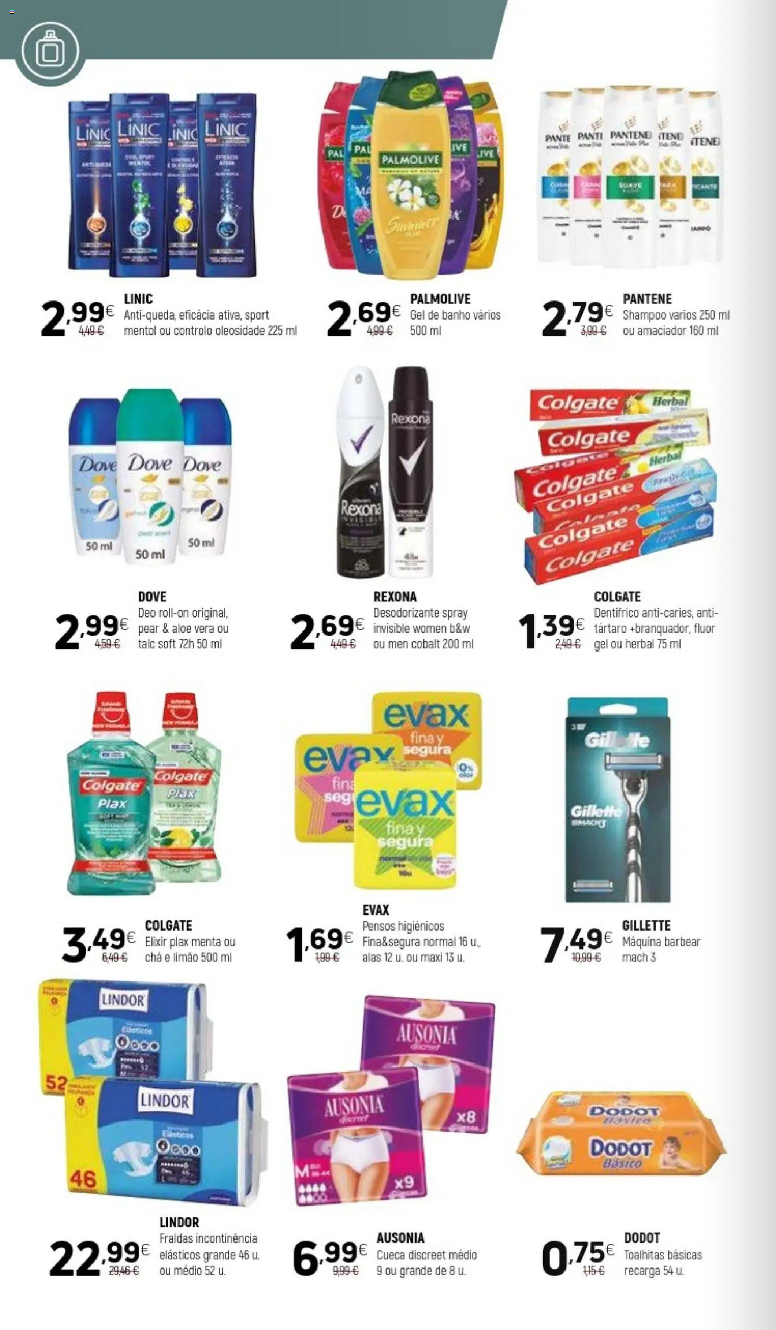 Coviran - folheto │ válido de 16.12.2025 | Página: 22 | Produtos: Pensos higiénicos, Shampoo, Desodorizante, Banho