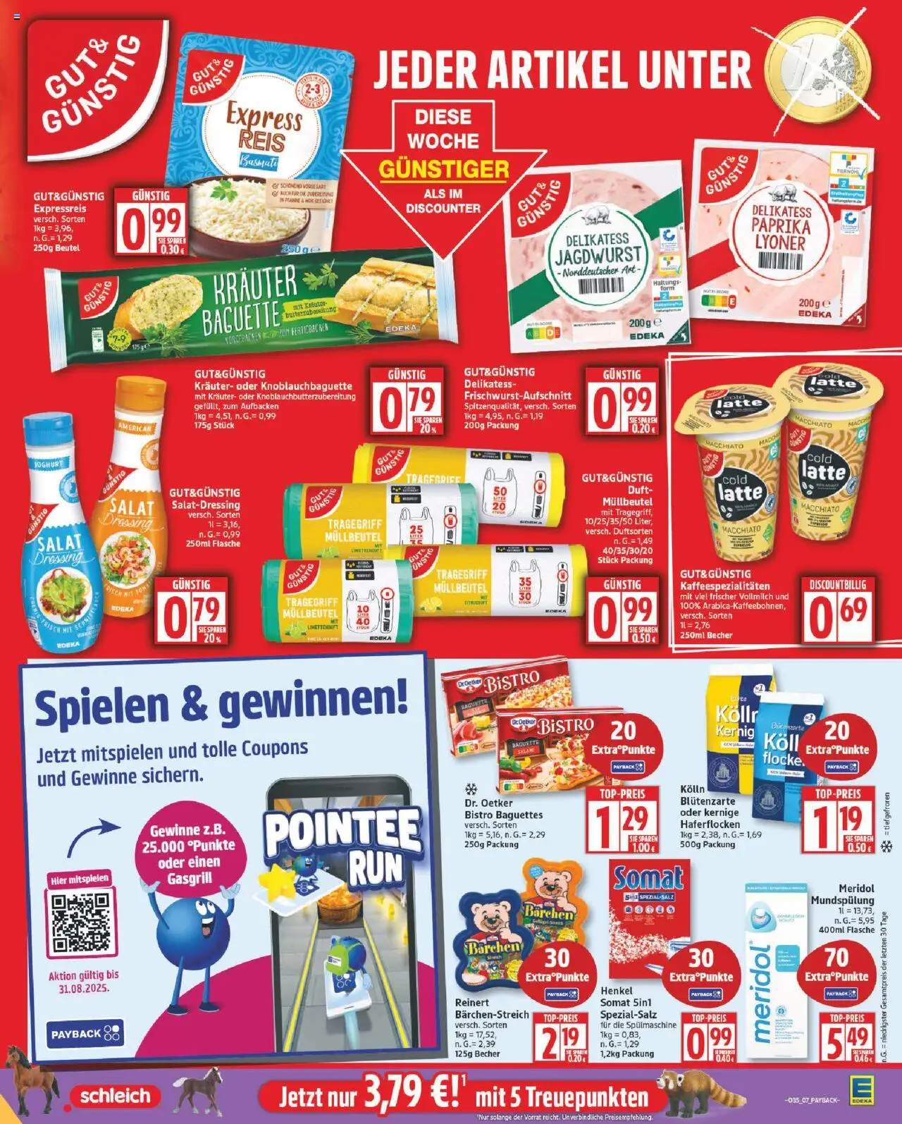 Edeka Prospekt 	 - gültig ab dem 25.08.2025 | Seite: 7 | Produkte: Top, Joghurt, Paprika, Reis