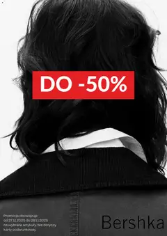 Pogląd oferty "Bershka Black Friday" - ważna od 27.11.2025