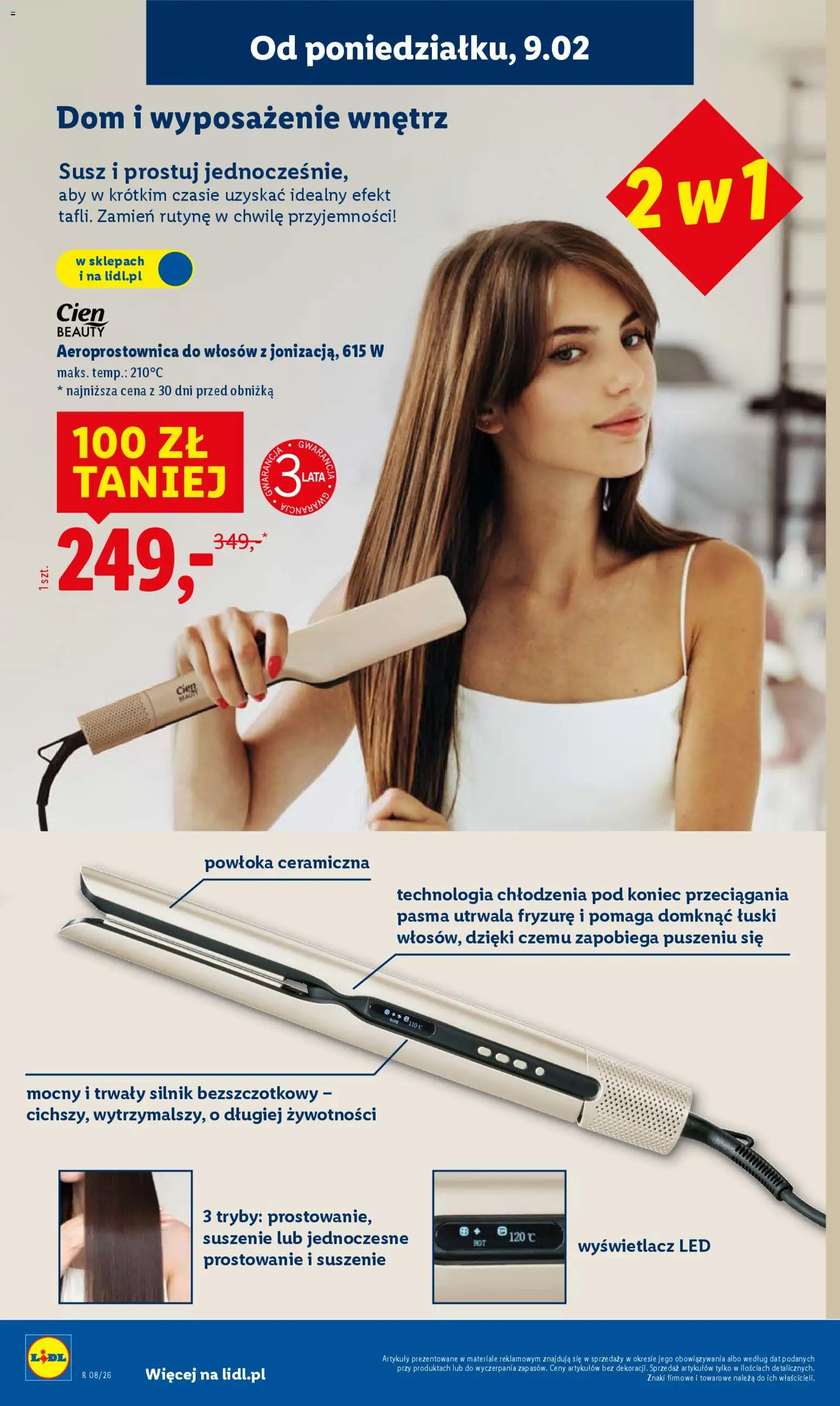 Lidl Polsko katalog od 16.02.2026 | Strana: 8 | Produkty: Cien, LED