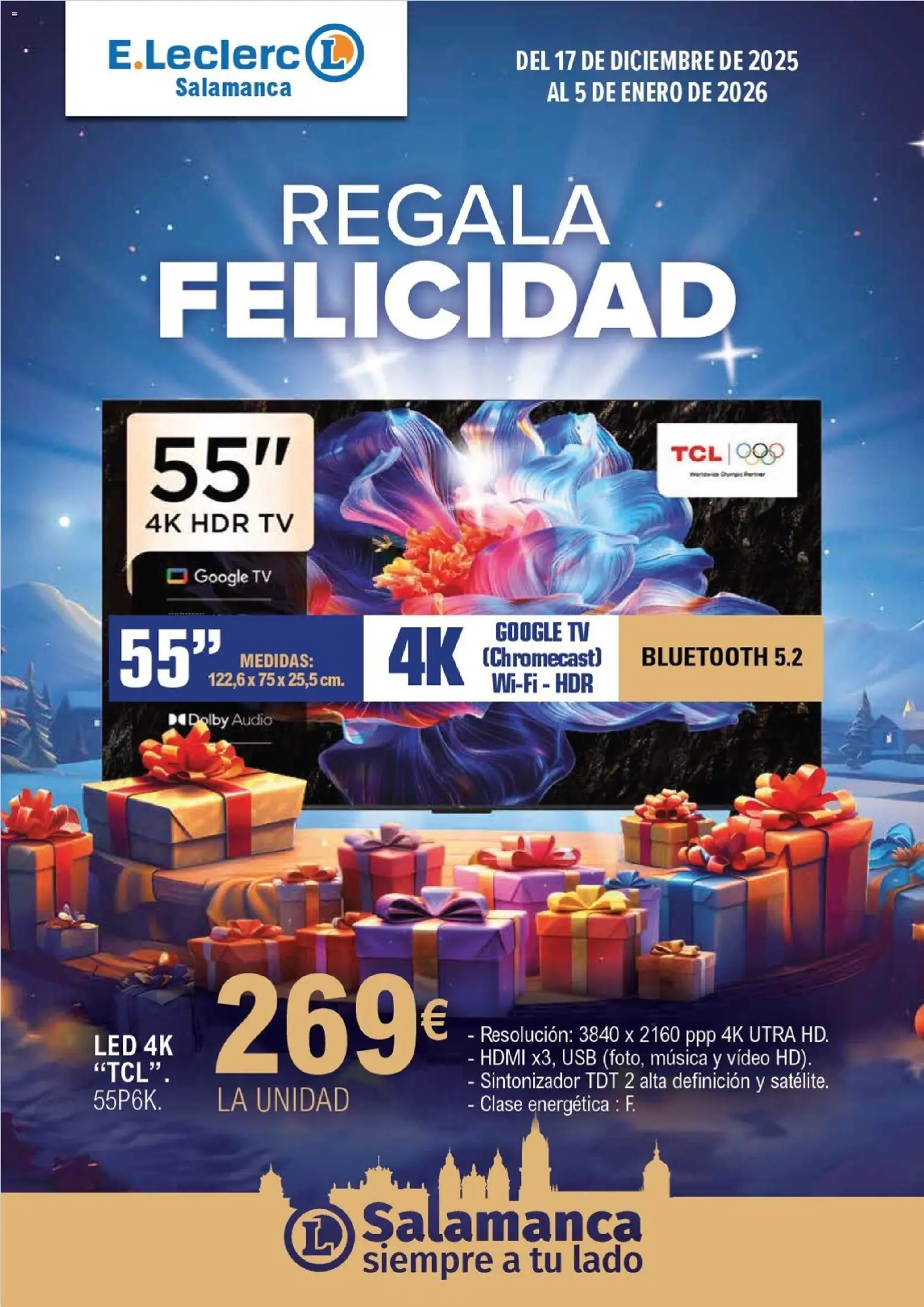 E.Leclerc folleto │ válido desde el 17.12.2025 | Página: 1 | Productos: Video, Audio, USB