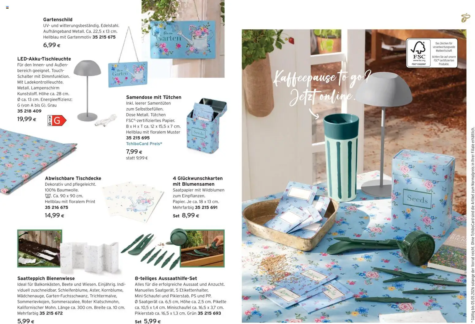 Tchibo Eduscho Tchibo Magazin gültig ab 01.04.2026 | Seite: 9