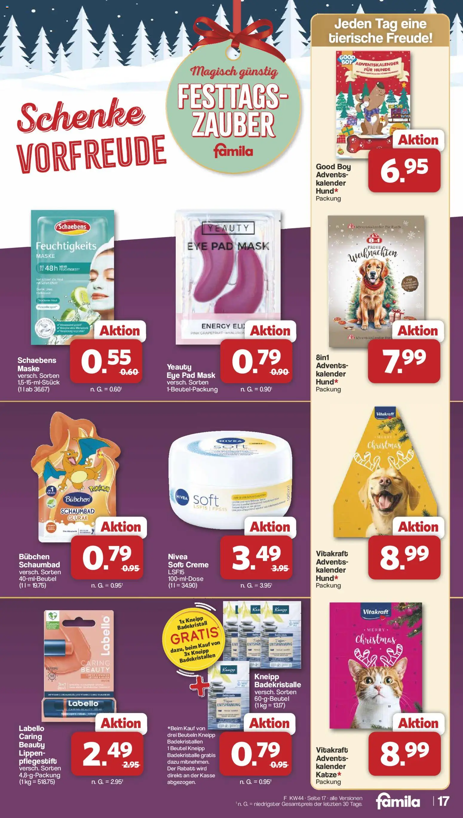 Famila Nordwest Prospekt 	 – gültig ab 27.10.2025 | Seite: 18 | Produkte: Energy, Creme, Maske