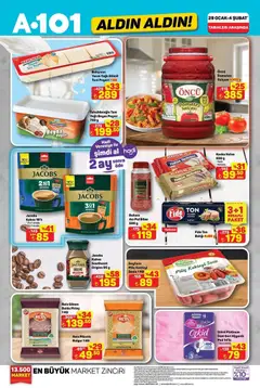 29.01.2026 tarihinden itibaren geçerli olan A101 kataloğu önizlemesi