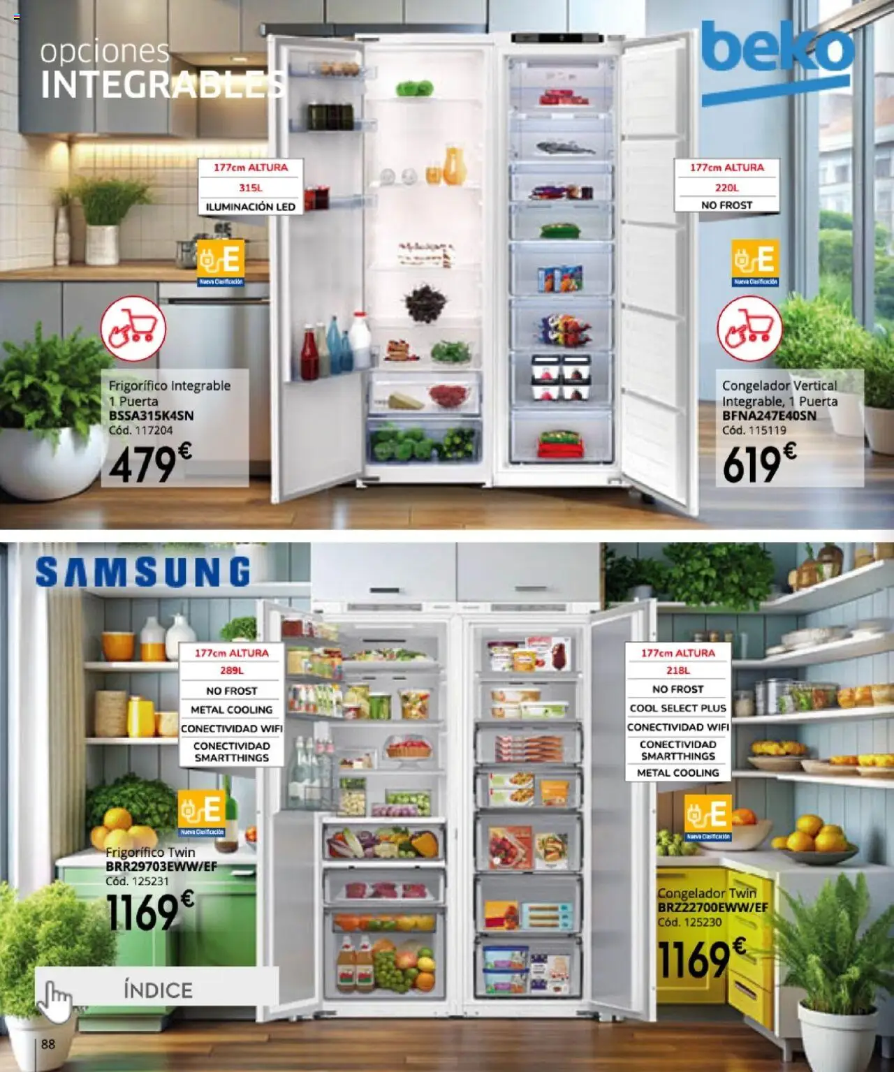 Conforama - Folleto │ válido desde el 27.03.2025 | Página: 88 | Productos: Congelador, Galette de chaise