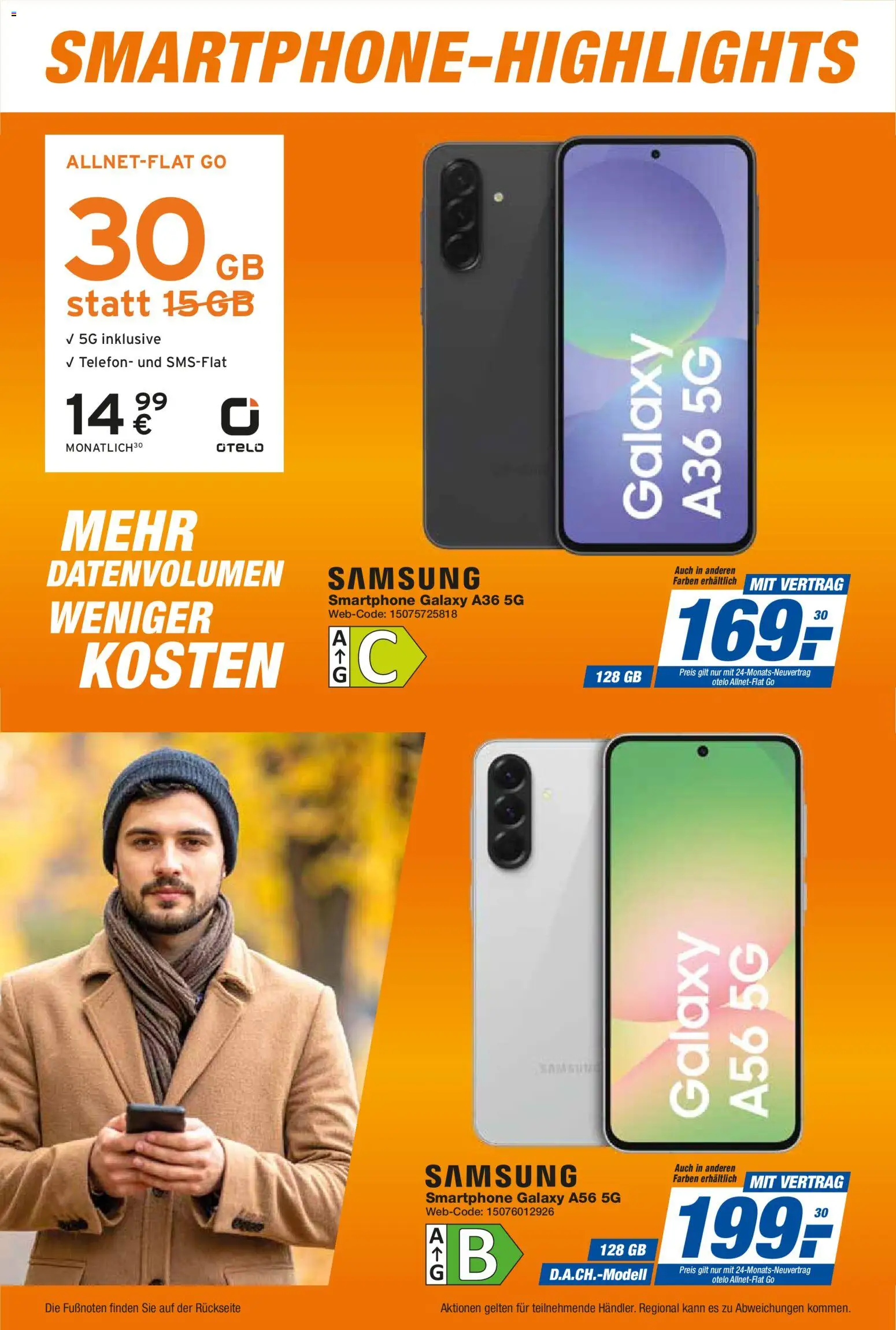 Expert Smarthphone Highlights im November – gültig ab 01.11.2025 | Seite: 14 | Produkte: Samsung, Telefon, Smartphone