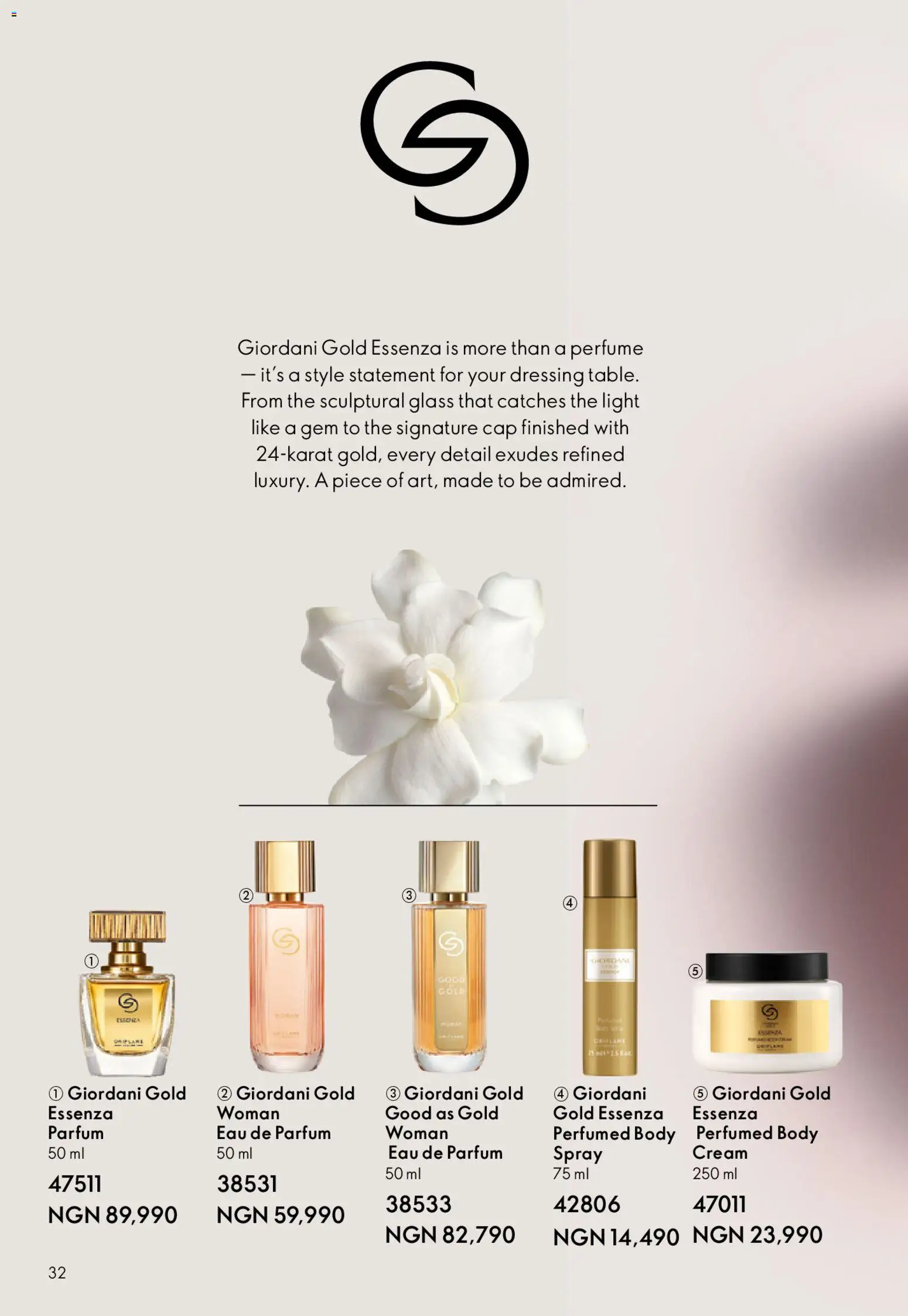Oriflame Catalogue 2/2026 valid from 01.04.2026 | Page: 32 | Products: Műholdvevő, Cream, Perfume, Cap