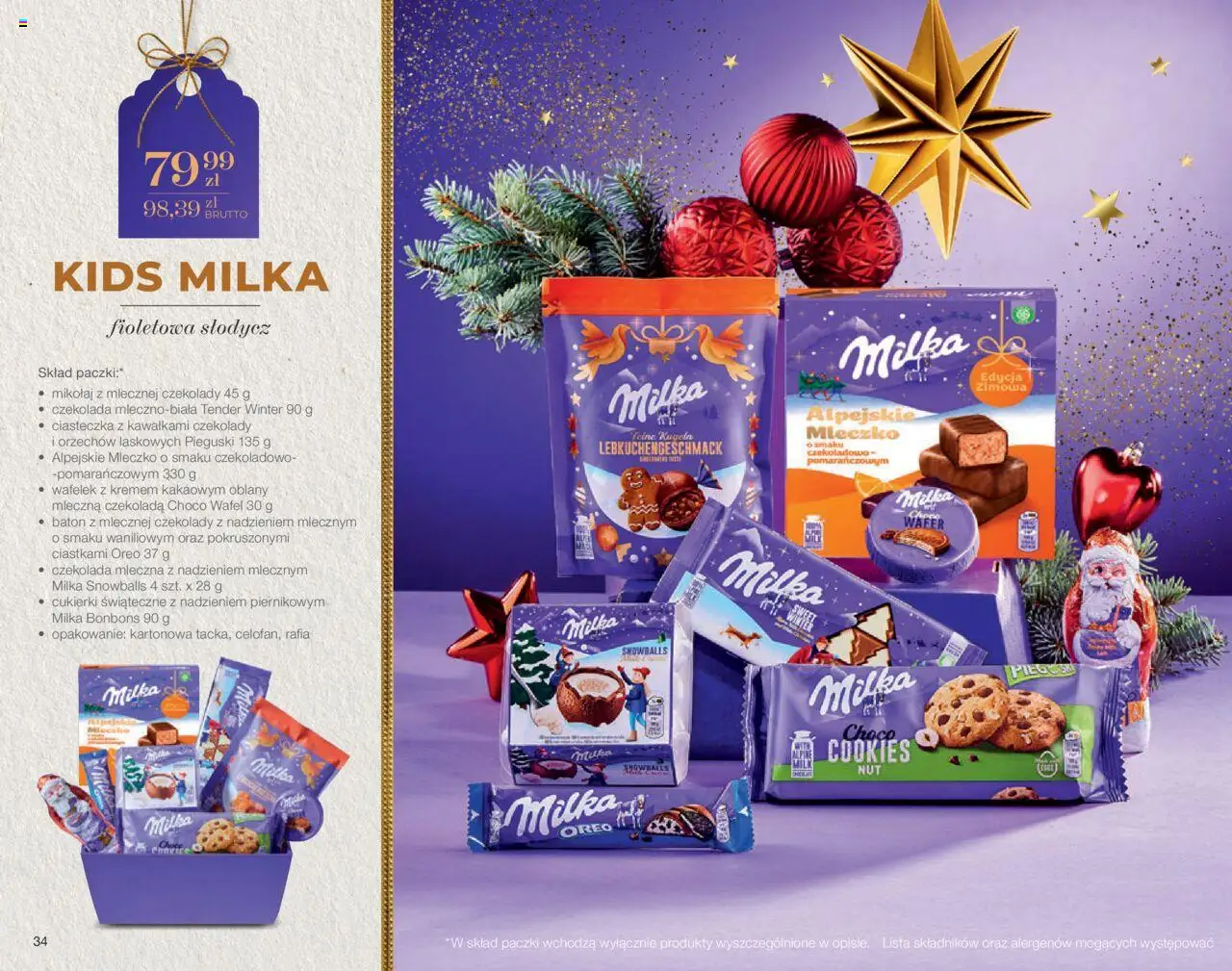 Makro Gazetka - Świat prezentów od 06.10.2025 | Strona: 34 | Produkty: Czekolady, Pączki, Milka, Czekolada