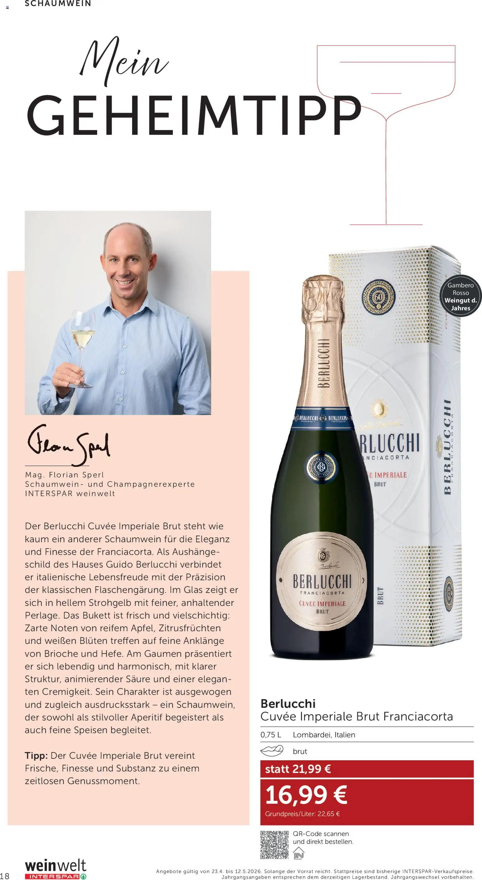 Interspar Wein Welt gültig ab 23.04.2026 | Seite: 18