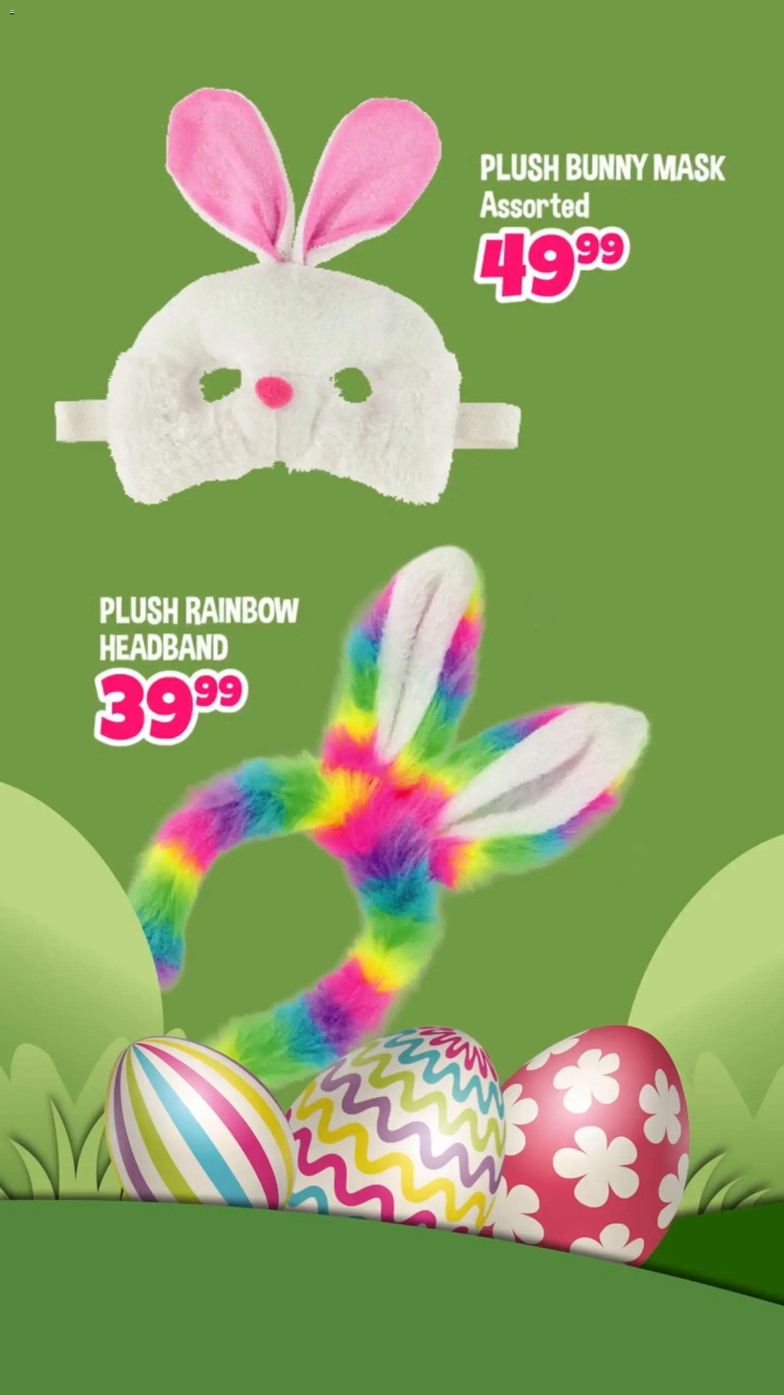 New Crazy Store catalogue – valid from 30.03.2026 | Page: 3 | Products: Headband, Mask