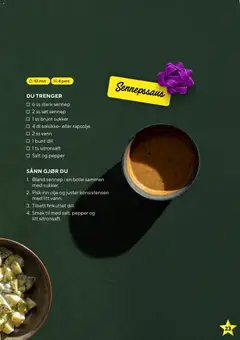 Forhåndsvisning av Bunnpris Oppdrag Middag gyldig fra 24.11.2025 | Side: 23 | Produkter: Sennep, Суміш дитяча, Panou gard, Вермішель