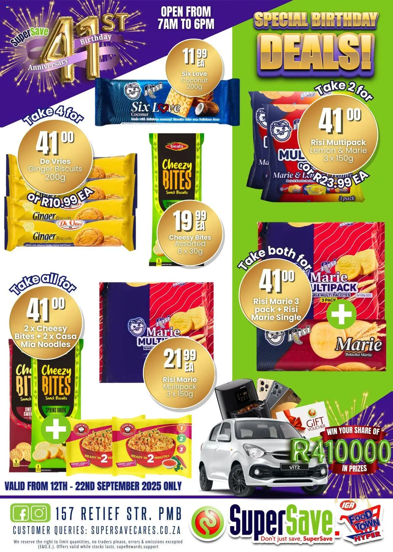 New Super Save catalogue – valid from 16.09.2025 | Page: 59 | Products: Biscuits, Noodles, Lemon, Chilli