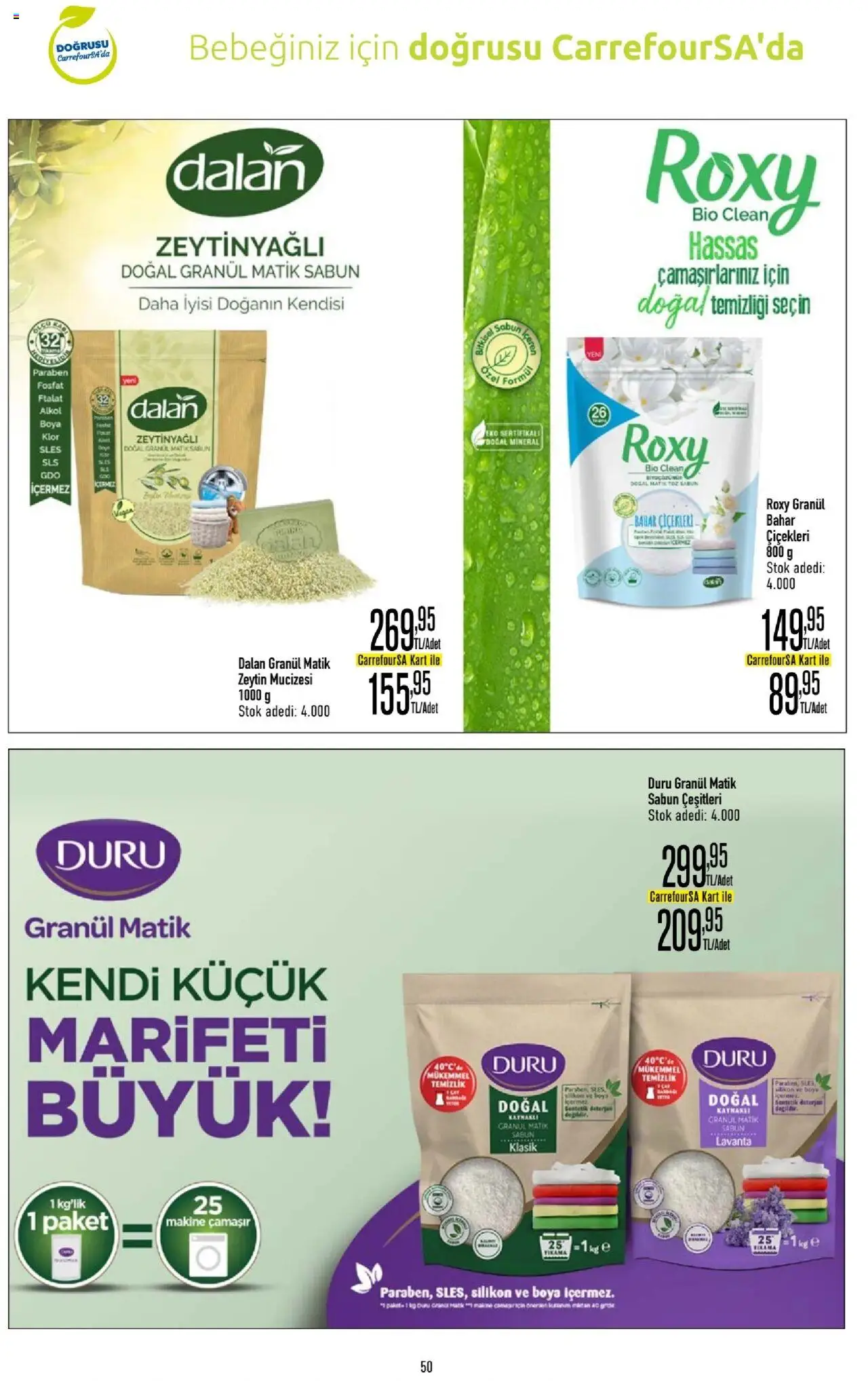 CarrefourSA Katalog - 10.06.2025 tarihinden itibaren geçerlidir | Sayfa: 51 | Ürünler: Sabun, Deterjan, Zeytin