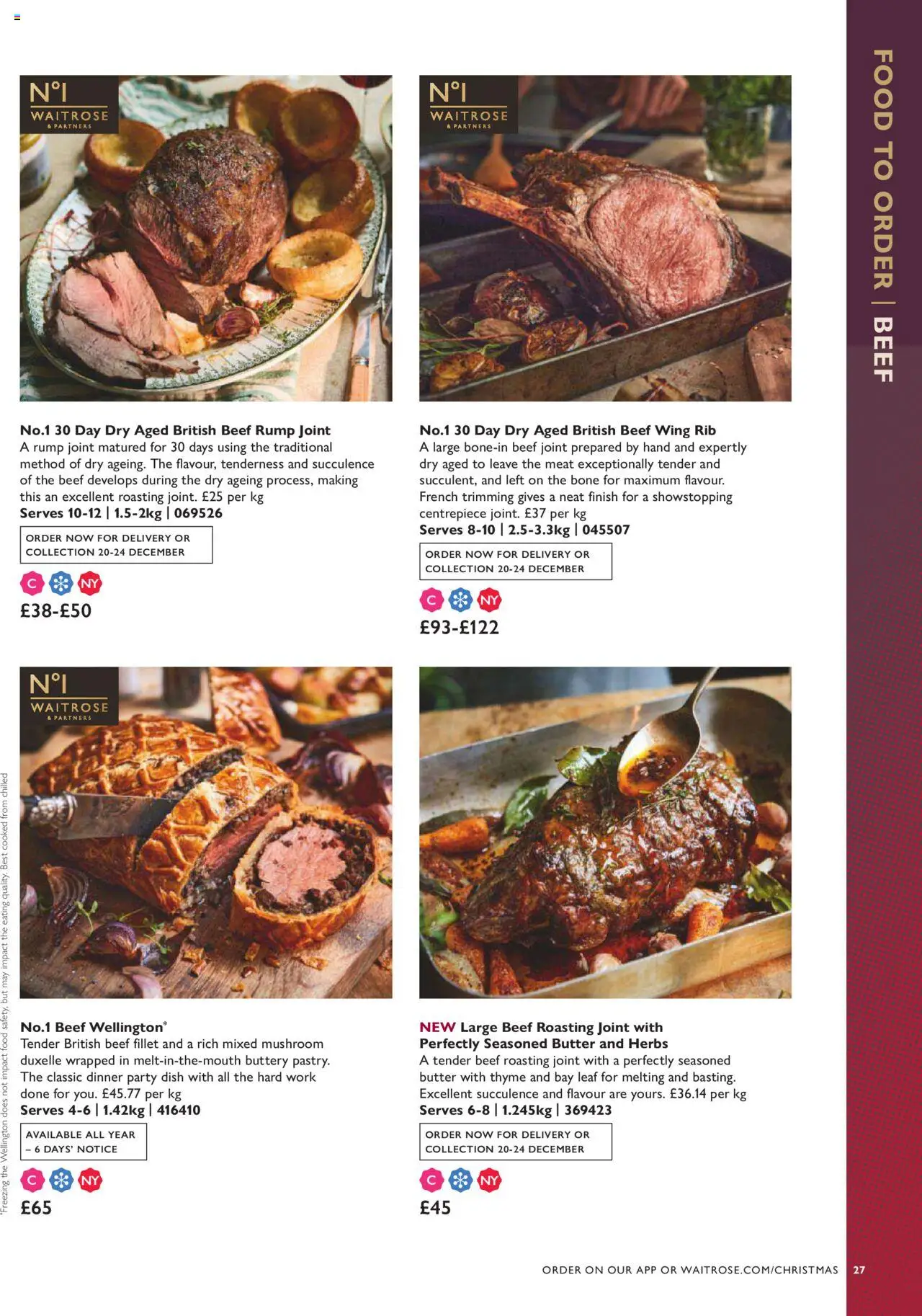 {H1} | Page: 27 | Products: Butter, Beef