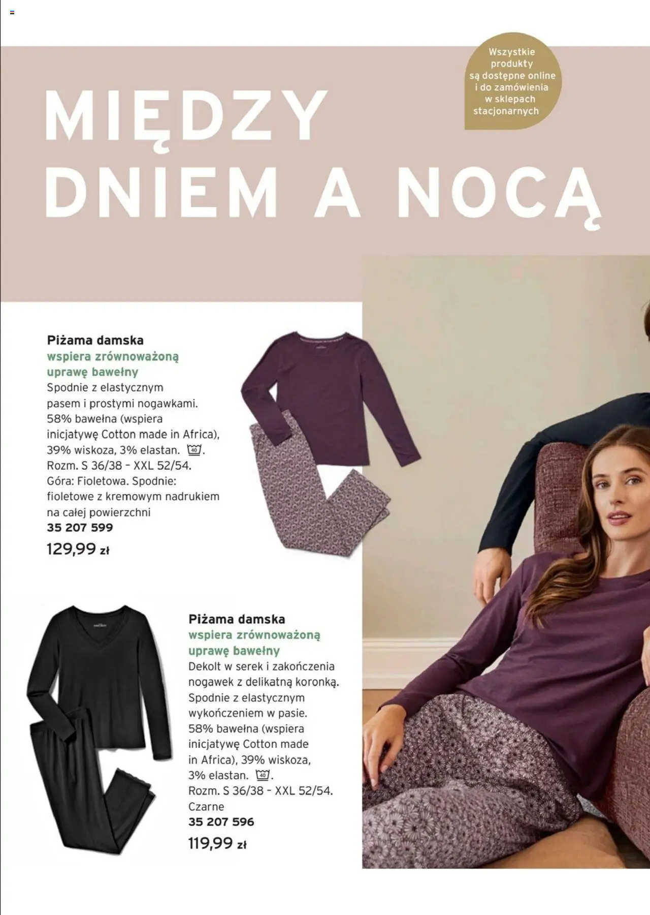 Tchibo promocje od 16.09.2025 | Strona: 2 | Produkty: Spodnie, Piżama, Serek