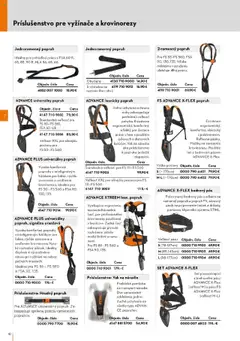 ADVANCE X-FLEX bedrový pás, Polstrovaný bedrový pás s očkami na ramenný popruh a popruh FS, závesný pásik na pripevnenie tašiek a držiaky pomocou klipového systému STIHL. │ platný od 01.04.2025 | Strana: 82 | Produkty: Pás, Vyžínače, Náradie