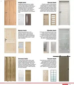 Náhled letáku Bauhaus katalog Stavební prvky od 03.11.2025 | Strana: 7 | Produkty: Fólie, Interiérové dveře, Desky