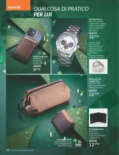 Anteprima del volantino Avon - campagna 12/2025 valido a partire dal 01.12.2025 | Pagina: 188 | Prodotti: Portafoglio, Orologio, Smartwatch, Batteria