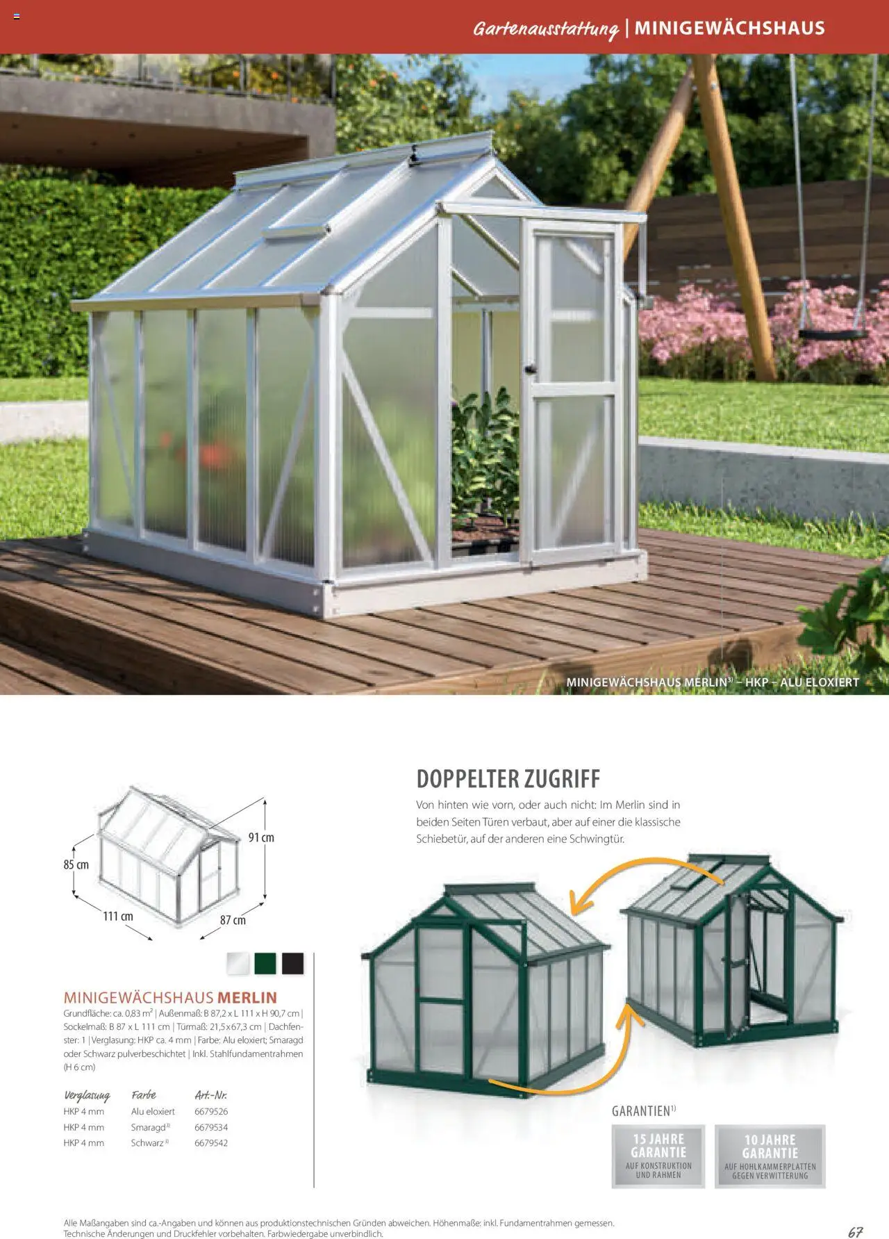 Dehner EPH – Gärtnern & Leben gültig ab 30.12.2024 | Seite: 67