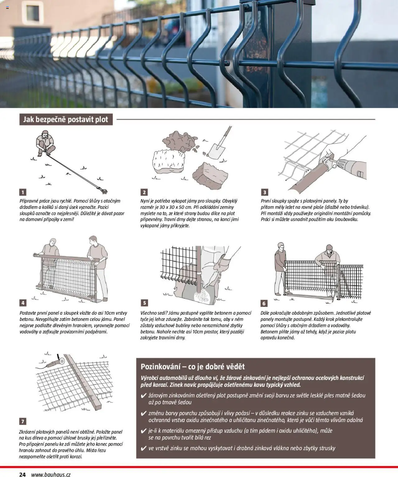 Bauhaus katalog Ploty a zahradní domky od 01.04.2025 | Strana: 24 | Produkty: Úhlové brusky, Barvy